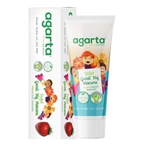 Agarta Doğal Diş Macunu 75ML Çocuk (12 Li Set)