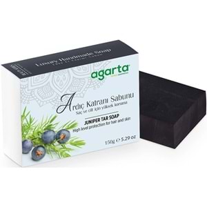 Agarta El Yapımı Doğal Sabun 150GR Ardıç Katranı (4 Lü Set)