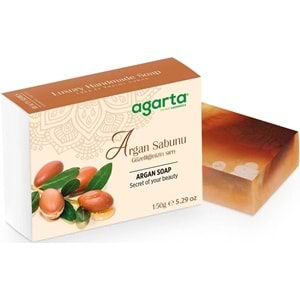 Agarta El Yapımı Doğal Sabun 150GR Argan (9 Lu Set)