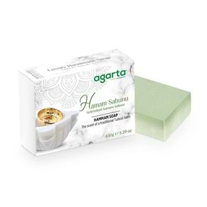 Agarta El Yapımı Doğal Sabun 150GR Hamam (12 Li Set)