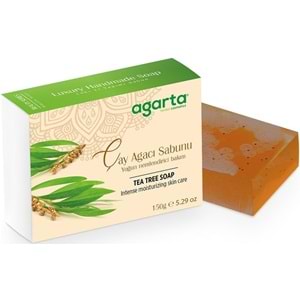 Agarta El Yapımı Doğal Sabun 150GR Çay Ağacı (5 Li Set)