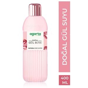 Agarta Doğal Gül Suyu 400ML (2 Li Set)