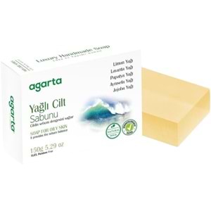 Agarta El Yapımı Doğal Sabun 150GR Yağlı Cilt (12 Li Set)