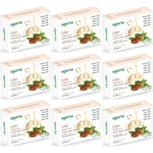 Agarta El Yapımı Doğal Sabun 150GR Leke (9 Lu Set)