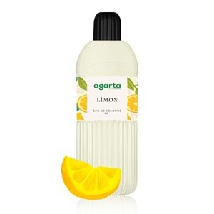 Agarta Kolonya 400 ML Limon 80 Derece Pet Şişe (3 Lü Set)
