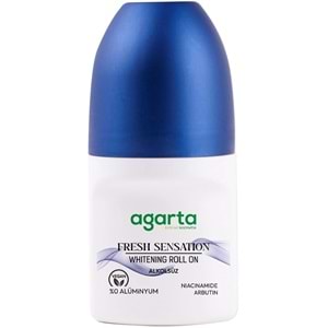 Agarta Roll-On Erkek 50 ML Fresh Sensatıon (24 Saat Etkili Ter Kokusu Önleyici) (6 Lı Set)