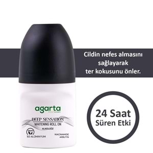 Agarta Roll-On Kadın 50 ML (Fresh Flower-Lycıa-Patchoulı Deep-Sensatıon-Natural) (10 Lu Karma Set)
