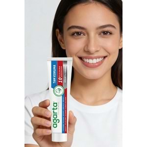 Agarta Doğal Tam koruma Diş Macunu 75 ML Gün Boyu Koruma & Diş Eti Bakımı 90 ML (Karma 2 Li Set)