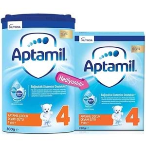 Nutrıcıa Aptamil Pronutra 1050GR (800+250GR) Devam Sütü No:4 (1 Yaş ve Üzeri) Avantaj Pk (2 Li Set)
