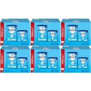 Nutrıcıa Aptamil Pronutra 1050GR (800+250GR) Devam Sütü No:2 (6-9 Ay) Avantaj Pk (6 Lı Set)
