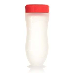 Bebedor Silikon Kaşıklı Biberon 120ML +6 Ay Şeffaf (Kod:7509) (2 Li Set)