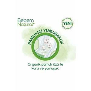 Bebem Bebek Bezi Natural 5 Beden 11-18 KG Junior 240 Adet Aylık Ultra Fırsat Pk