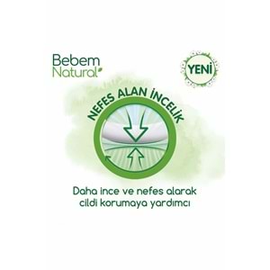 Bebem Bebek Bezi Natural 5 Beden 11-18 KG Junior 400 Adet MeGa Ultra Fırsat Pk