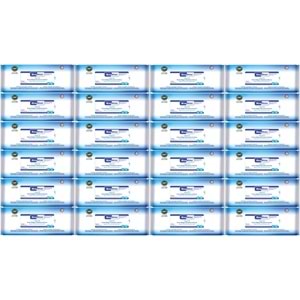 BlueWhite Yetişkin Perine Bölgesi Temizleme Mendil-Havlusu (24 Lü Set) 50 Yaprak Hijyenik