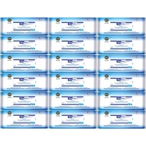 BlueWhite Yetişkin Perine Bölgesi Temizleme Mendil-Havlusu (18 Li Set) 50 Yaprak Hijyenik