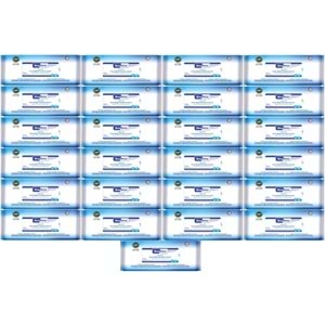 BlueWhite Yetişkin Perine Bölgesi Temizleme Mendil-Havlusu (25 Li Set) 50 Yaprak Hijyenik
