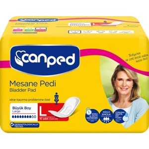 Canped Mesane Pedi Klasik L - Large - Büyük Boy 60 Adet