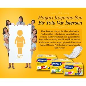 Canped Mesane Pedi Klasik M - Orta - Medium Boy 60 Adet