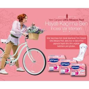Canped Mesane Pedi Ultra L - Large - Büyük - Yoğun 180 Adet (18PK*10)