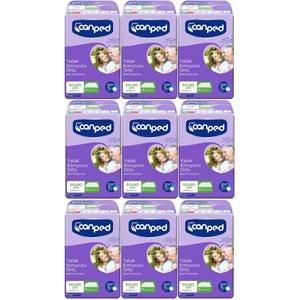 Canped Yetişkin Yatak Koruyucu Örtü 60*90 CM 90 Adet (9PK*10)