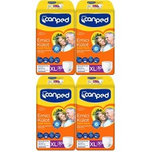Canped Emici Külot Yetişkin Bezi XL - Ekstra Büyük - Extra Large 120 Adet