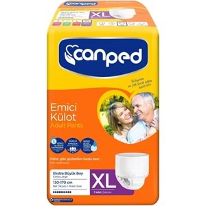 Canped Emici Külot Yetişkin Bezi XL-Extra Large Büyük Adet 28 (4PK*7)
