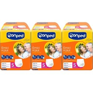 Canped Emici Külot Yetişkin Bezi S-Küçük Small 27 Adet (3PK*9)