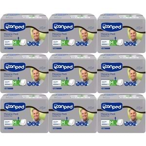 Canped Mesane Pedi Klasik Erkek M - Orta 108 Adet (9PK*12)