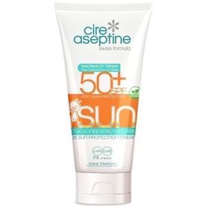 Cire Aseptine Sun Güneş Koruyucu Kremi Çocuk 50+ SPF 150 ML (3 Lü Set)