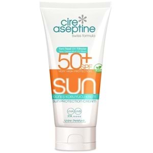 Cire Aseptine Sun Güneş Kremi 50+ SPF 150 ML + Güneş Kremi Çocuk 50+ SPF 150 ML Karma (4 Lü Set)