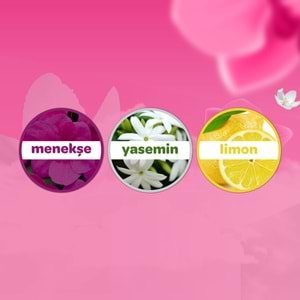 Dalin Bebek Kolonyası 150ML Çiçek Bahçesi (Menekşe-Yasemin-Limon Kokulu) (12 Li Set)