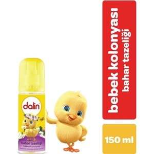 Dalin Bebek Kolonyası 150ML (Bıcı Bıcı-Orman-Çiçek-Deniz-Bahar) Karma 6 Lı Set