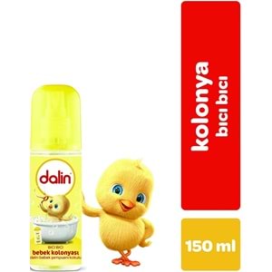 Dalin Bebek Kolonyası 150ML (Bıcı Bıcı-Orman-Çiçek-Deniz-Bahar) Karma 6 Lı Set