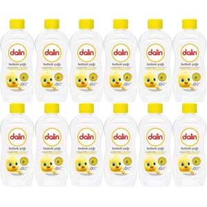Dalin Bebek Yağı 300ML Klasik Etkin Nemlendirici (12 Li Set)