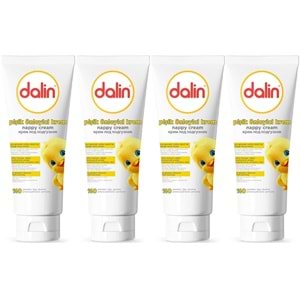 Dalin Pişik öneliyici Krem/Pişik Kremi 100ML (Bebekler İçin) (4 Lü Set)
