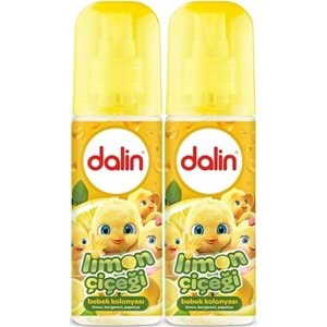 Dalin Bebek Kolonyası 150ML Limon Çiçeği (Limon-Bergomat-Papatya) (2 Li Set)