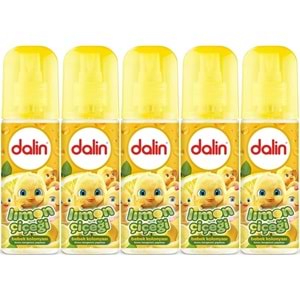 Dalin Bebek Kolonyası 150ML Limon Çiçeği (Limon-Bergomat-Papatya) (5 Li Set)