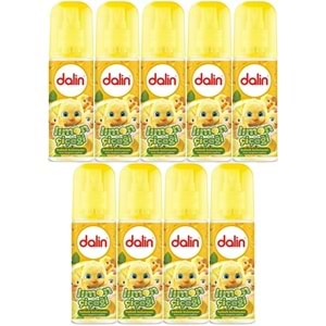 Dalin Bebek Kolonyası 150ML Limon Çiçeği (Limon-Bergomat-Papatya) (9 Lu Set)