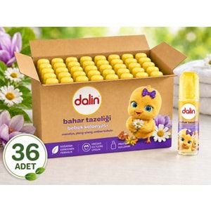 Dalin Bebek Kolonyası 150ML Bahar Tazeliği (Manolya-Ylang,Ylang-Amber Kokulu) (36 Lı Set)