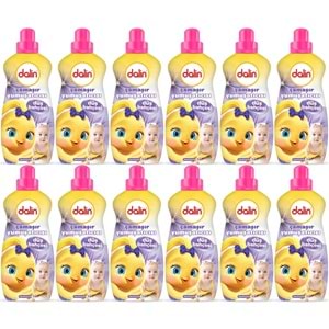 Dalin Çamaşır Yumuşatıcı 1500ML Düş Bahçesi (12 Li Set) (Bebeklere Özel)