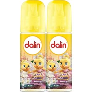 Dalin Bebek Kolonyası 150ML Peri Masalı (Yasemin-Portakal Çiceği-Paçuli Kokulu) (2 Li Set)