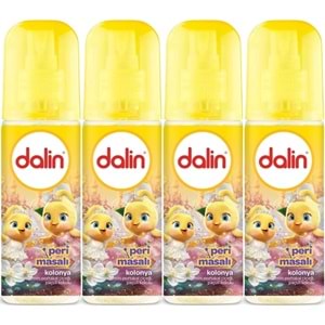 Dalin Bebek Kolonyası 150ML Peri Masalı (Yasemin-Portakal Çiceği-Paçuli Kokulu) (4 Lü Set)
