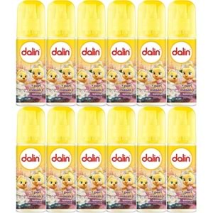 Dalin Bebek Kolonyası 150ML Peri Masalı (Yasemin-Portakal Çiceği-Paçuli Kokulu) (12 Li Set)