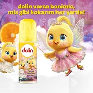 Dalin Bebek Kolonyası 150ML Peri Masalı (Yasemin-Portakal Çiceği-Paçuli Kokulu) (18 Li Set)