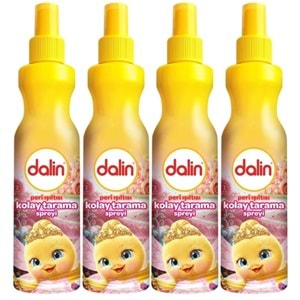 Dalin Kolay Saç Tarama Spreyi 200ML Peri Işıltısı (4 Lü Set)
