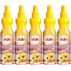 Dalin Kolay Saç Tarama Spreyi 200ML Peri Işıltısı (5 Li Set)