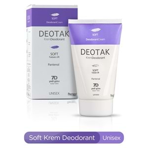 Deotak Krem Deodorant Unisex 35ML Soft (Hassas Cilt) (5 Li Set)