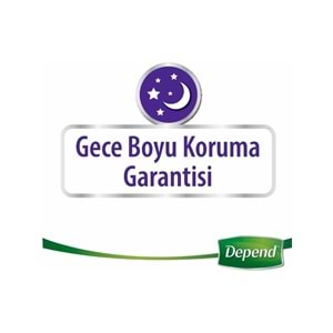 Depend Emici Külot Pants Yetişkin Bezi L - Büyük - Large Erkek 48 Adet (6PK*8)