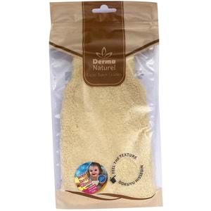 Derma Naturel Bebek Banyo Eldiveni Hassas Ciltlere Özel (15*24CM) MS-01 (3 Lü Set)