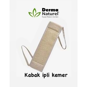 Derma Naturel Loofah İpli Kemer (Kabak) MS-12 (2 Li Set)